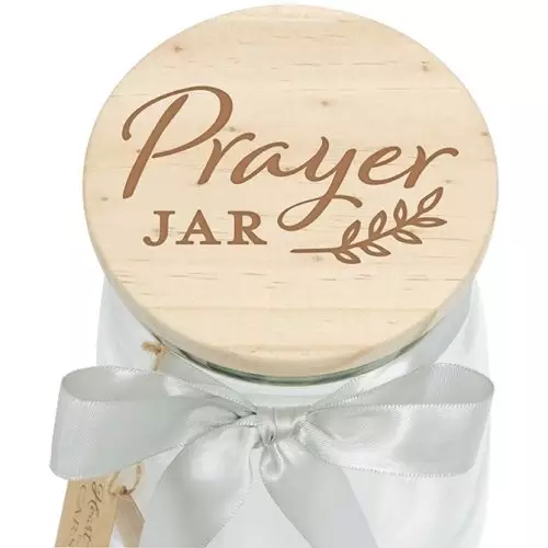 Heartnote Jar-Prayer w/50 Prayer Cards (8.25"H x 4.5"D)