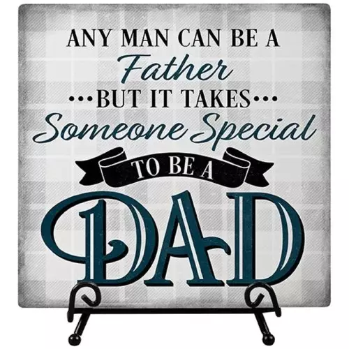 Easel Plaque-Special Dad (6" x 6")