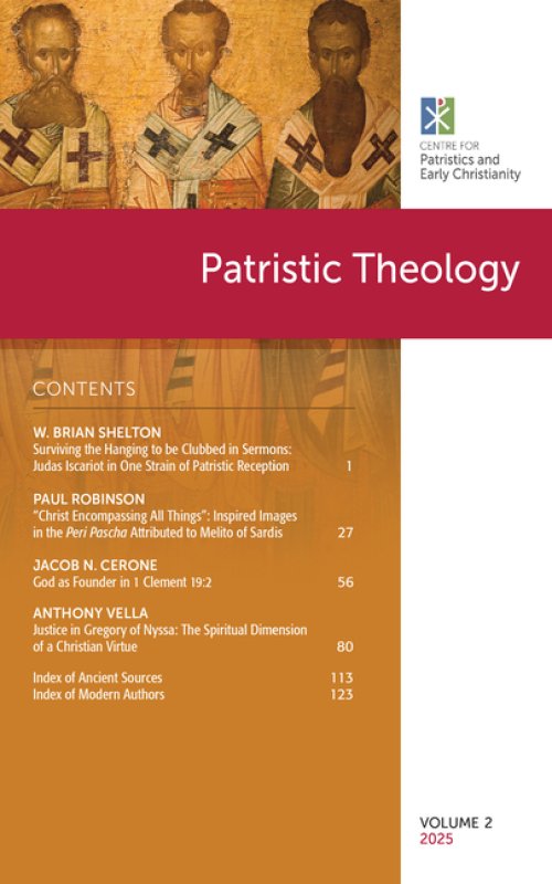 Patristic Theology, Volume 2