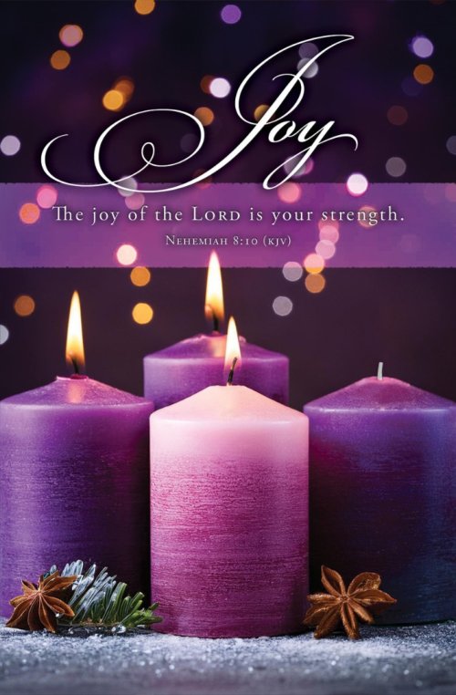 Joy Advent Bulletin (pack of 100)