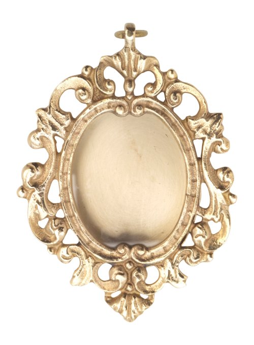 Gold Plated Wall Reliquary H 11 cm