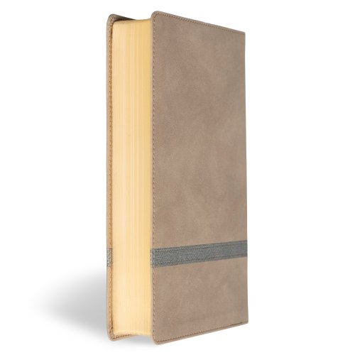 KJV Large Print Personal Size Reference Bible, Earthen Suede