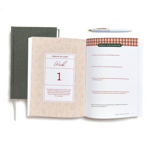 Behold the Savior Advent Bible Study Book