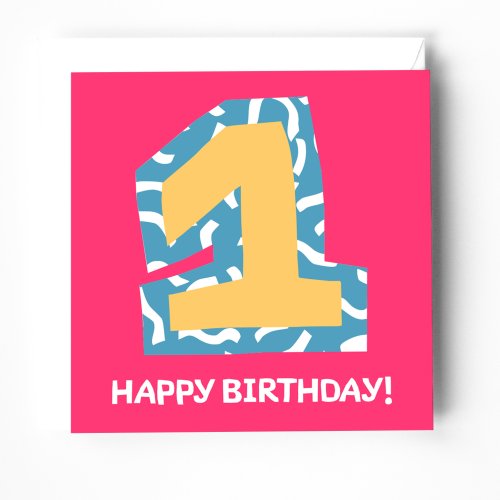 1st birthday card with bible verse
