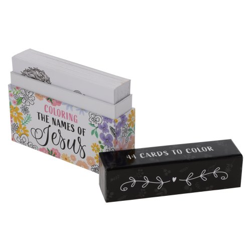 Coloring Cards Boxed The Names of Jesus
