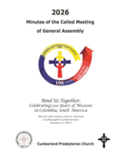 2026 Minutes of the Called Meeting of the General Assembly Cumberland Presbyterian Church