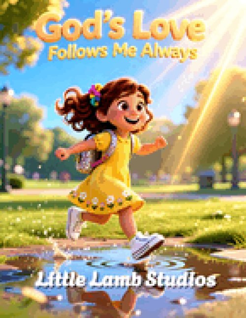 God's Love Follows Me Always: A Faith-Based Christian Picture Book About God's Constant Love, Trust, and Everyday Blessings for Kids Ages 3-8