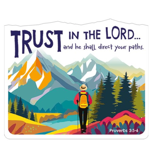 Hiker Vinyl Sticker
