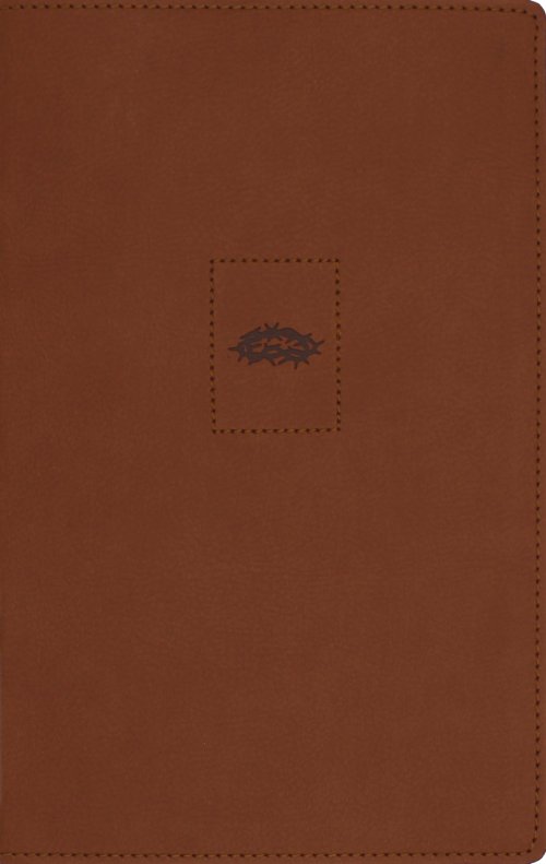 NIV, Heritage Bible, Page Edge Art Edition, Leathersoft, Brown, Red Letter, Comfort Print