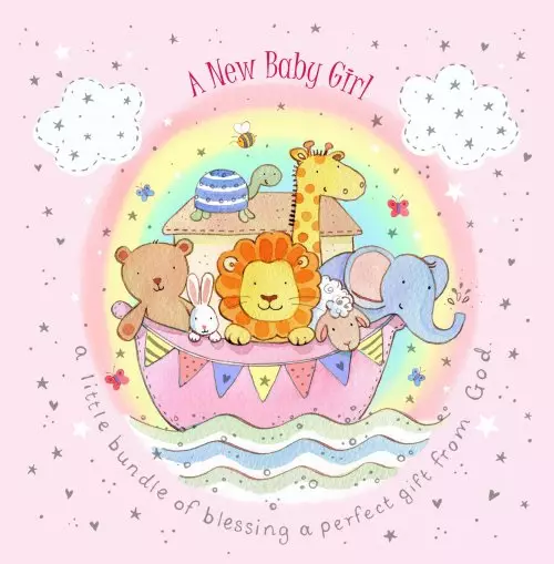New Baby Girl Single Card