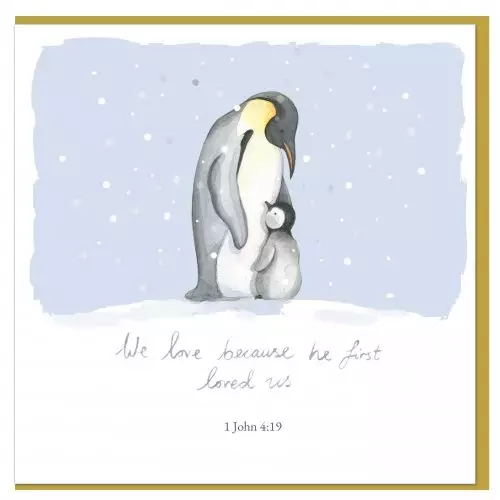 Penguin Encouragement Single Card