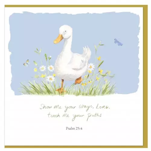 Duck Encouragement Single Card