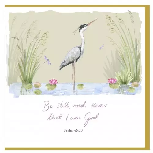 Heron Encouragement Single Card