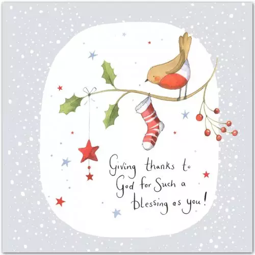 Blessing (Pack of 5) Christian Christmas Cards