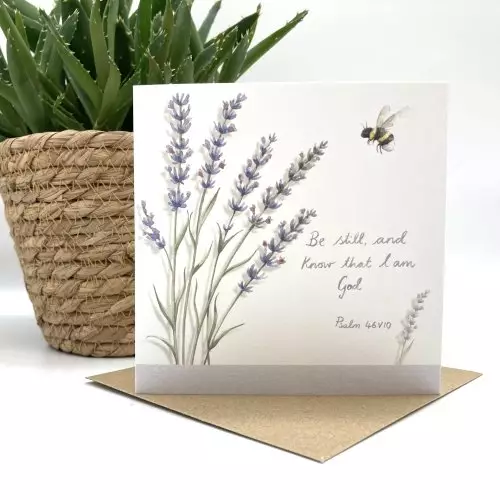 Lavender Single Card