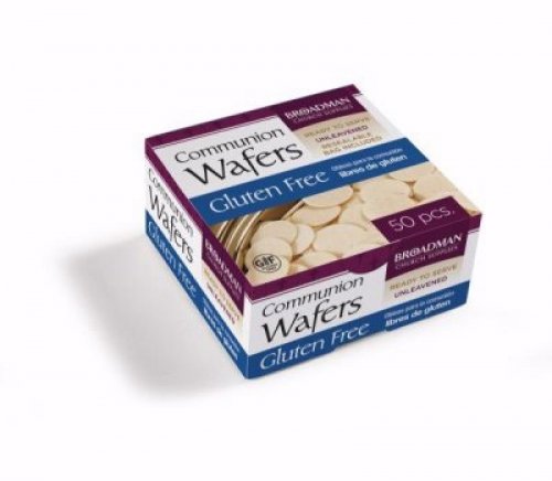Pack of 50 Baked Gluten Free Rounds - Communion Wafers