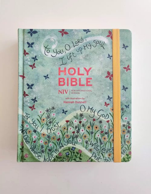 NIV Journalling Bible Illustrated by Hannah Dunnett and MAF Bible Donation
