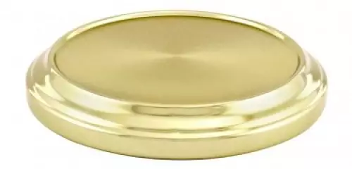 Communion-Solid Brass-Bread Plate Base-Stacking-8.25 (RW 407BR)