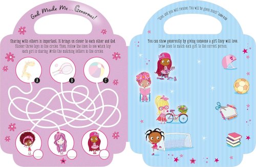 My Pretty Pink ABC of God Loves Me Activity Book: Packed with over 500 stickers!