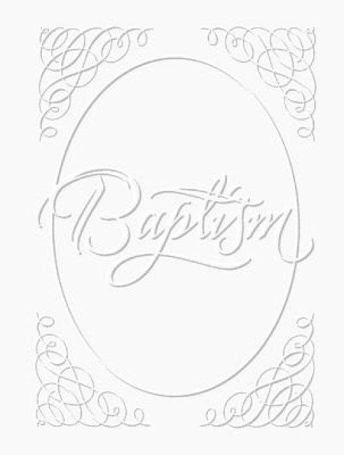Baptism Certificate [With Envelopes]