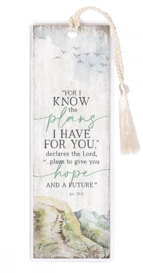 Bookmark-For I Know The Plans (Pack Of 6)