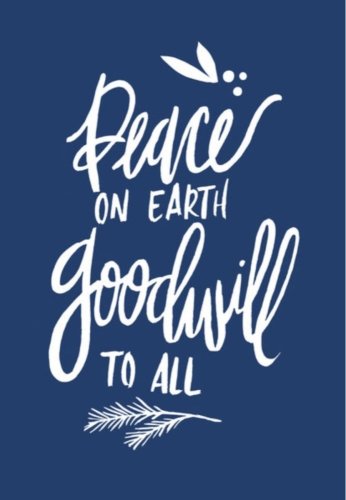 Boxed Card-Christmas-Peace On Earth-Video Greetings (Box Of 10)