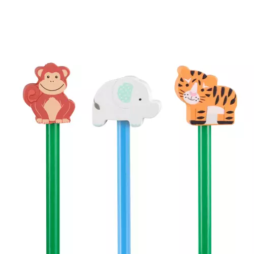 Jungle Animal Pencil Pack (3 designs) (FSC®)