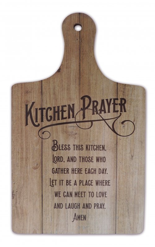 Plaque-Kitchen Prayer (7.5 x 13.25)