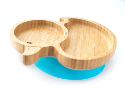 Bamboo Duck Suction Plate - Blue