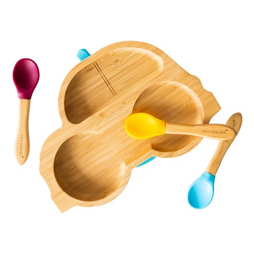 Bamboo Car Suction Plate - Yellow