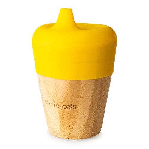 Bamboo Sippy Cup - Yellow