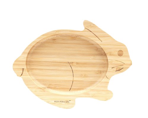 Bamboo Plate - Rabbit