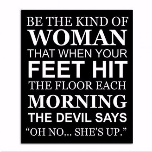 Wall Plaque-Oh  No..She's Up (10 x 12) (30-JAN-25=PUB O/S*)