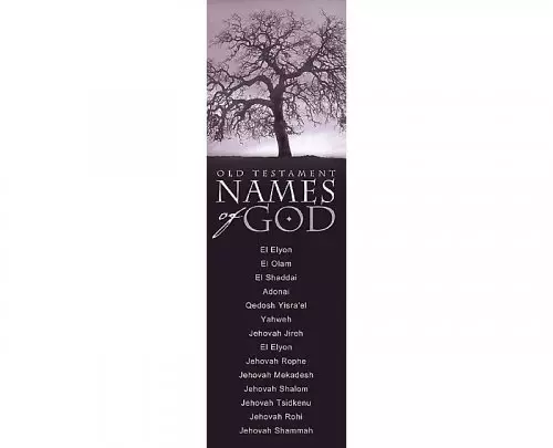 Names Of God Old Testament Bookmark (Pack of 25)