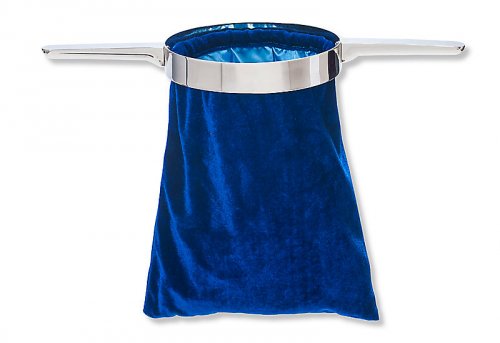 Offering Bag With Handle, Blue