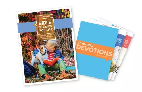 Bible Studies for Life: Grades 3-4 Activity Pages/Adventure Bundle Fall 2023