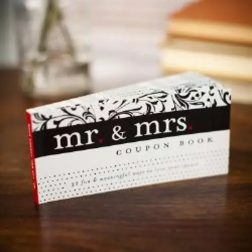Mr & Mrs Coupon Book
