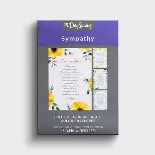 Sympathy - Hymns - 12 Boxed Cards, KJV