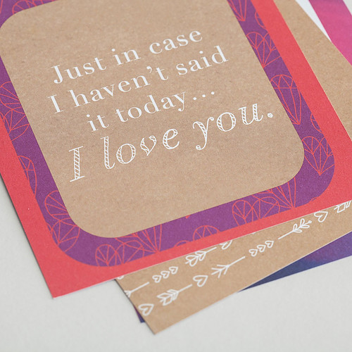 Note Card-You + Me Love Notes (Pack of 32)