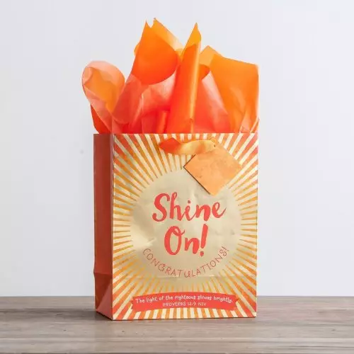 Shine On - Medium Gift Bag  with Tissue