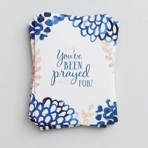 You've Been Prayed For - 10 Premium Note Cards