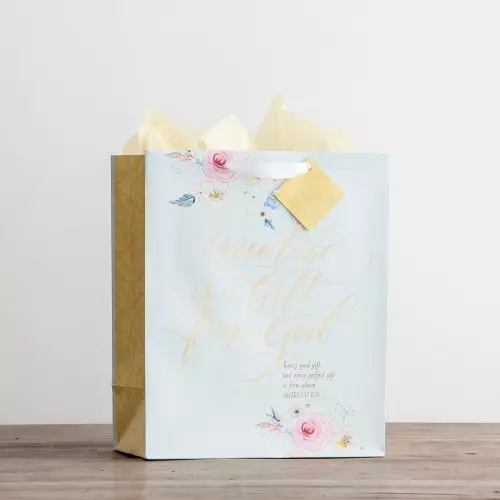 True Love Is a Gift - Large Gift Bag with Tissue