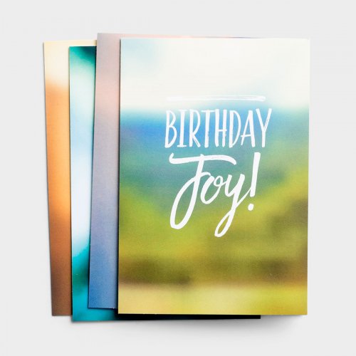 Birthday - Simply Stated - 12 Boxed Cards, KJV