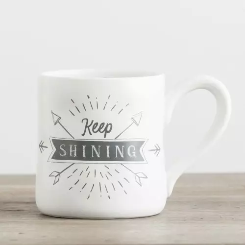 Keep Shining - Hand-Thrown Mug