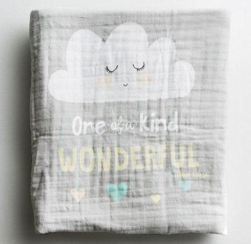 Sam & Essie - One-of-a-Kind Wonderful - Muslin Baby Blanket