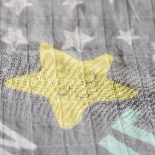 Sam & Essie - Wrapped in God's Love - Muslin Swaddle Blanket with Door Hanger