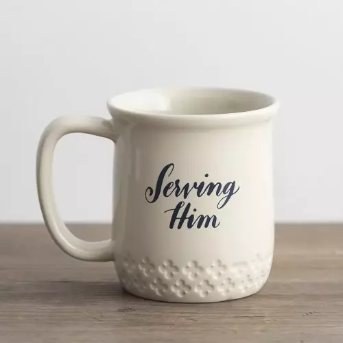 He Shines - Serving Him - Ceramic Mug