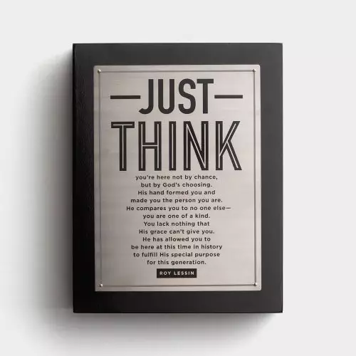 Just Think - Plaque