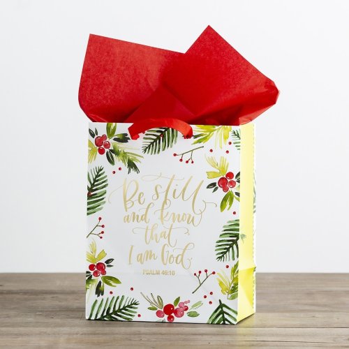 Medium Gift Bag - Emmanuel, God with US (Christmas)