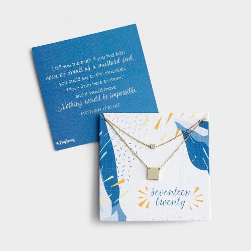 Faith of a Mustard Seed - Gold Necklace